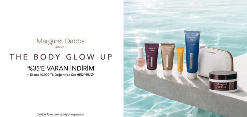 MARGARET DABBS LONDON %35'E VARAN İNDİRİM +EKSTRA HEDİYE FIRSATI