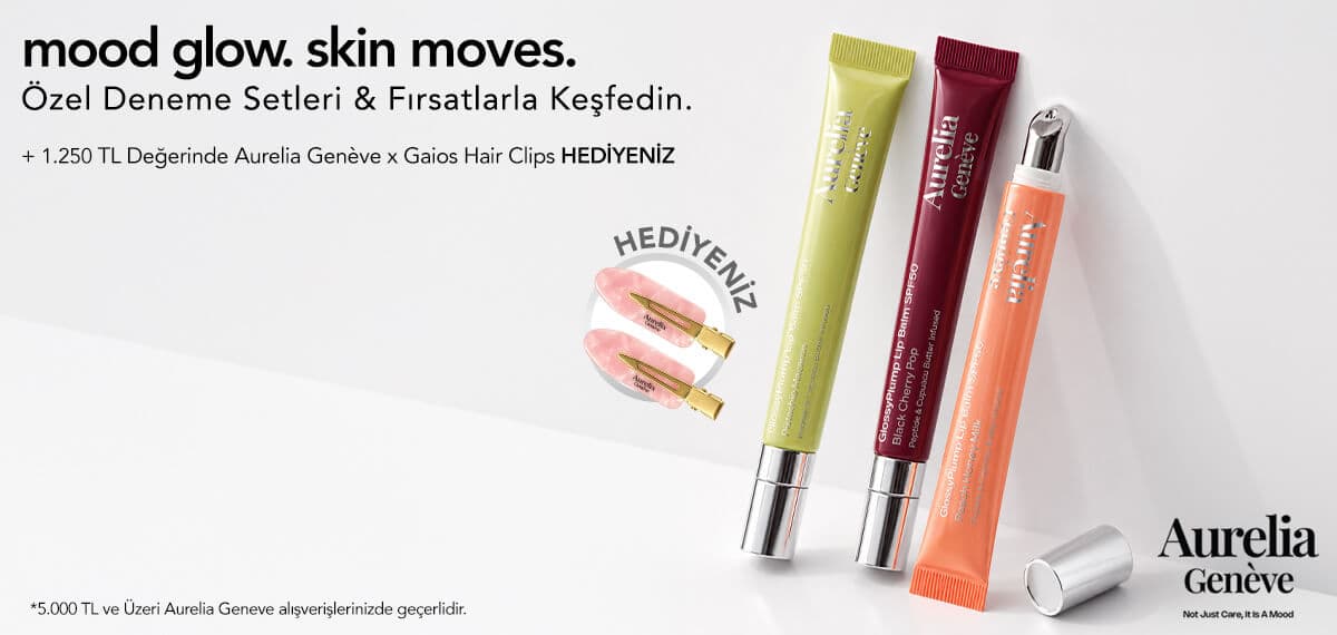 AURELIA GENEVE ALIŞVERİŞİNİZE ÖZEL HEDİYE FIRSATI