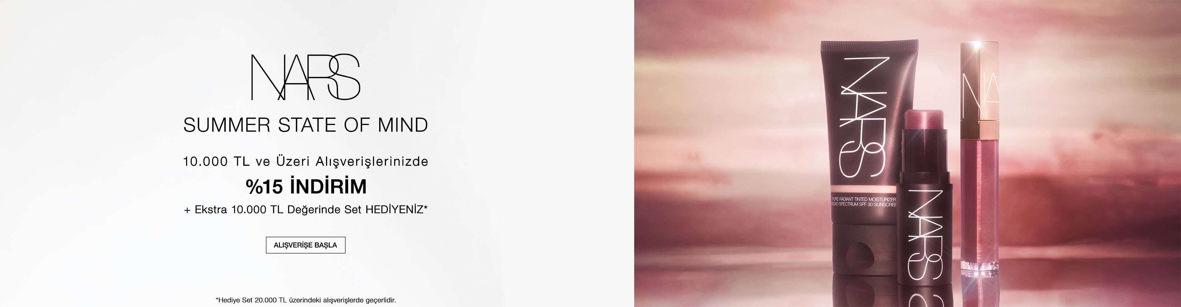 Slider - Nars İndirim Banner