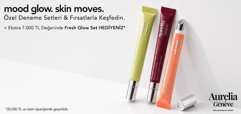 AURELIA GENÈVE ALIŞVERİŞLERİNİZE ÖZEL İNDİRİM + EKSTRA HEDİYE FIRSATI
