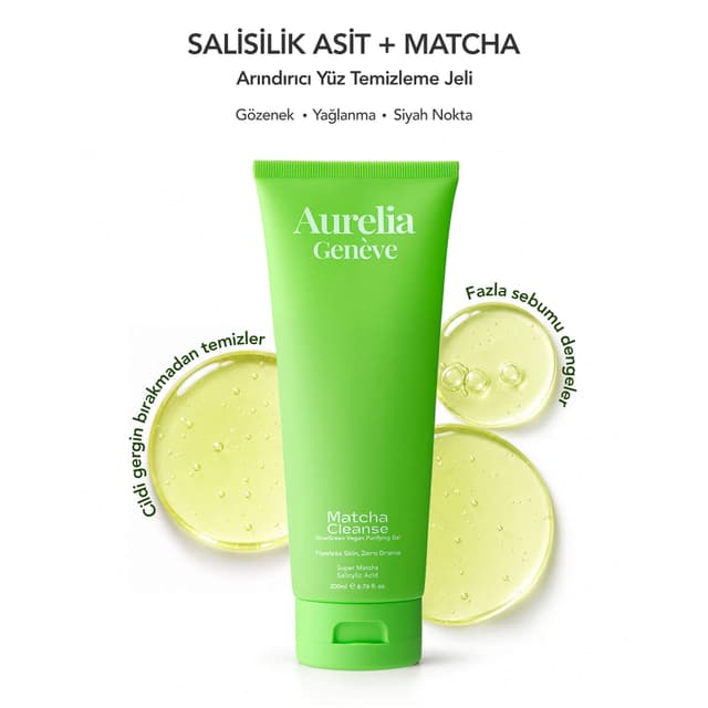 MATCHA CLEANSE - GLOWGREEN VEGAN PURIFYING GEL