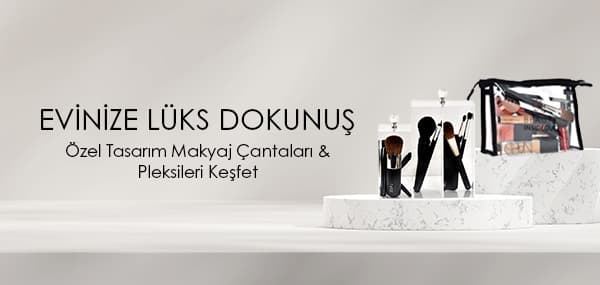 ÖZEL TASARIM MAKYAJ ÇANTALARI & ORGANİZERLERİ KEŞFET