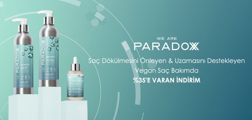 WE ARE PARADOXX ÜRÜNLERİNDE %35' E VARAN İNDİRİM FIRSATI
