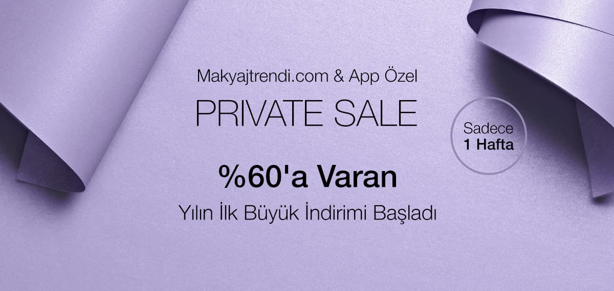 MAKYAJTRENDİ.COM'A ÖZEL %60'A VARAN İNDİRİM FIRSATLARI