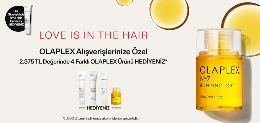 OLAPLEX ALIŞVERİŞİNİZE ÖZEL HEDİYE SET FIRSATINI KEŞFET