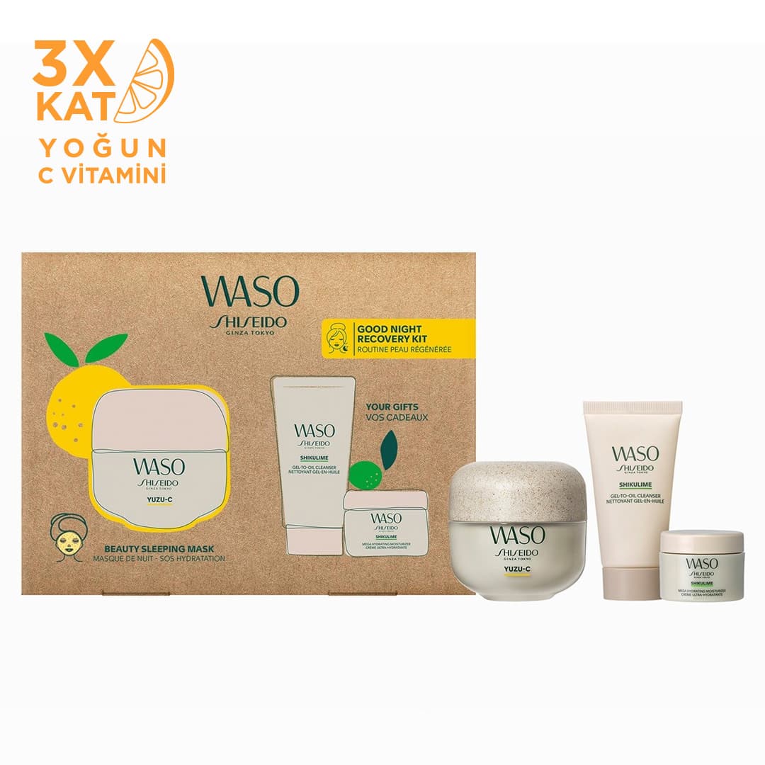 WASO GOOD NIGHT RECOVERY KIT