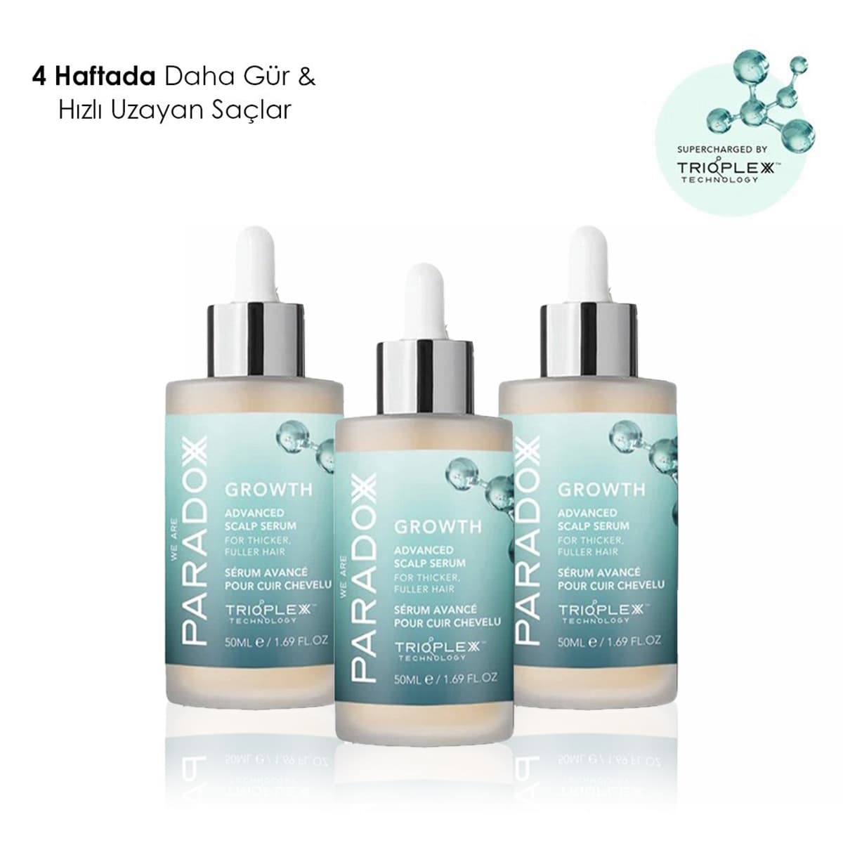 SIZE UP GROWTH ADVANCED SCALP SERUM TRIO