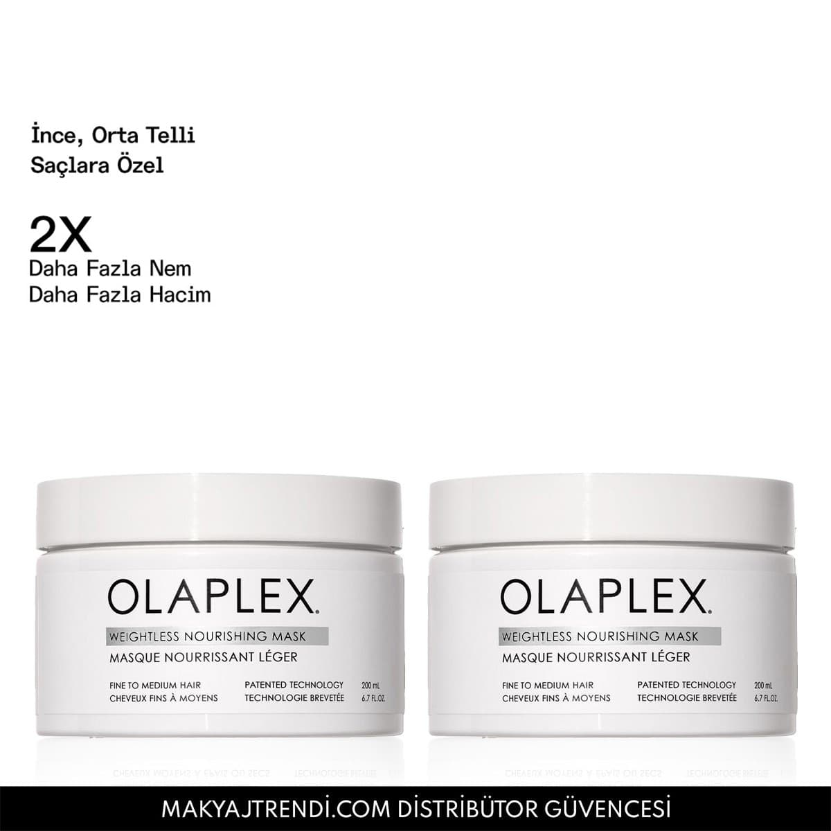 WEIGHTLESS NOURISHING MASK DUO