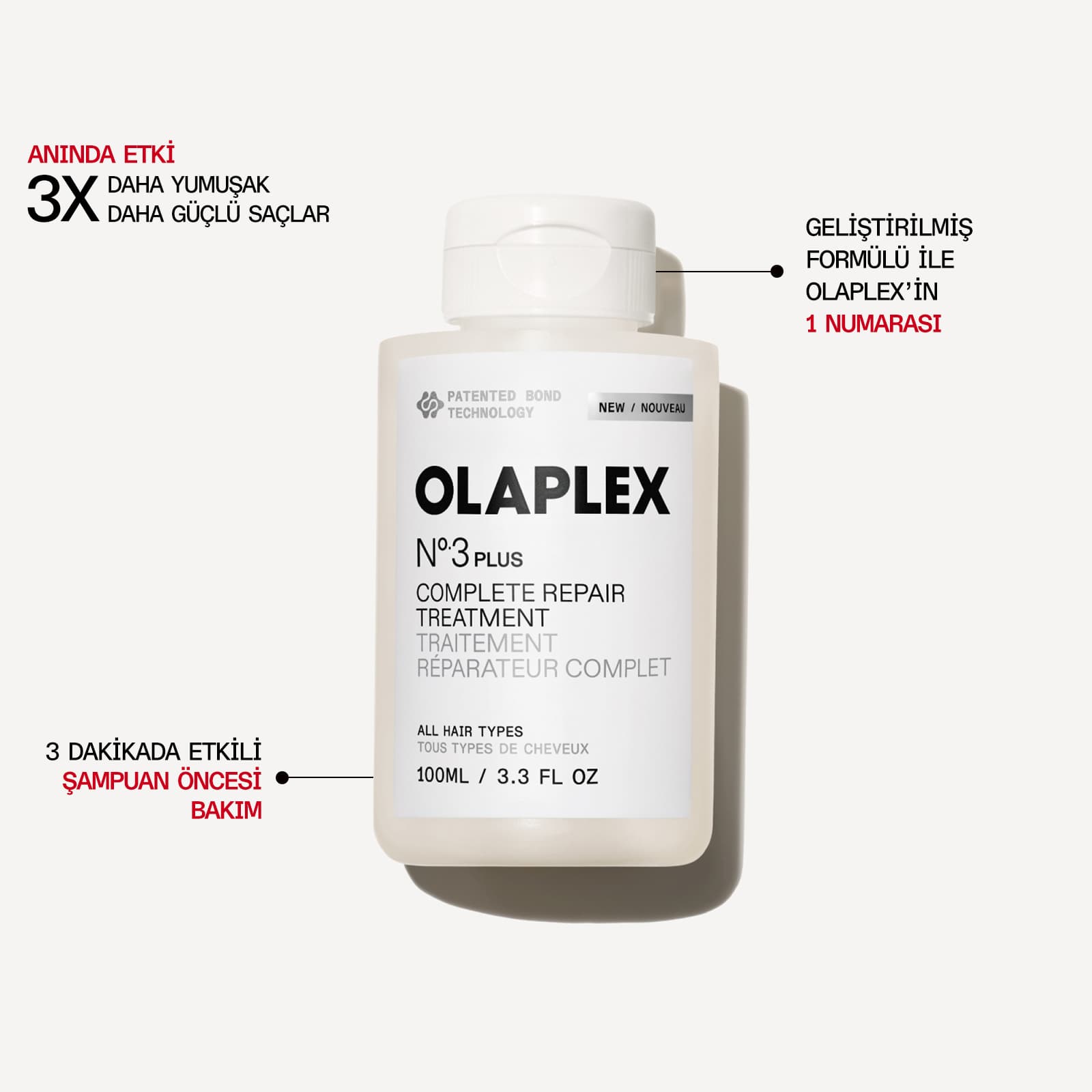 NO.3 PLUS COMPLETE REPAIR TREATMENT