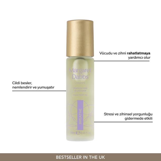 BREATHE PULSE POINT OIL FRANKINCENSE & LAVENDER