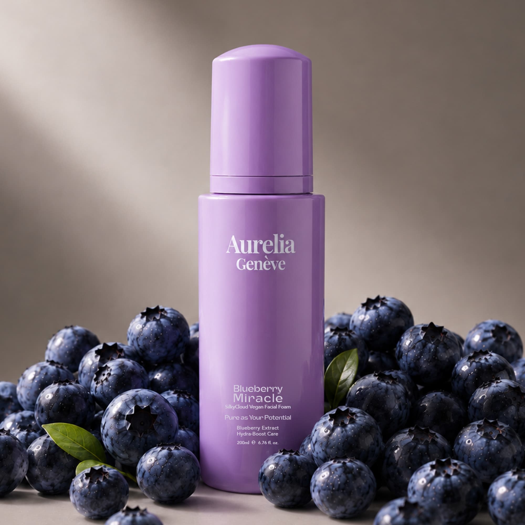 BLUEBERRY MIRACLE - SILKYCLOUD VEGAN FACIAL FOAM