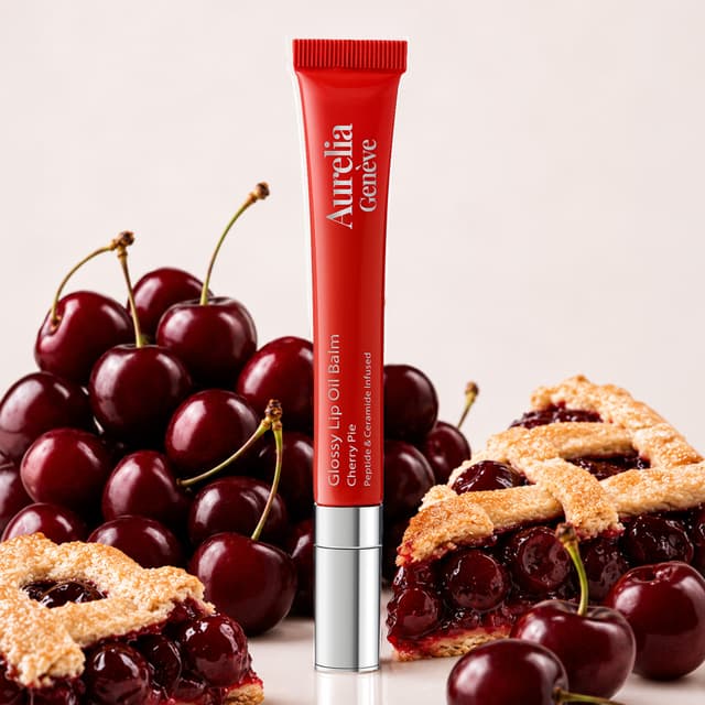 GLOSSY LIP OIL BALM - PEPTIDE & CERAMID INFUSED