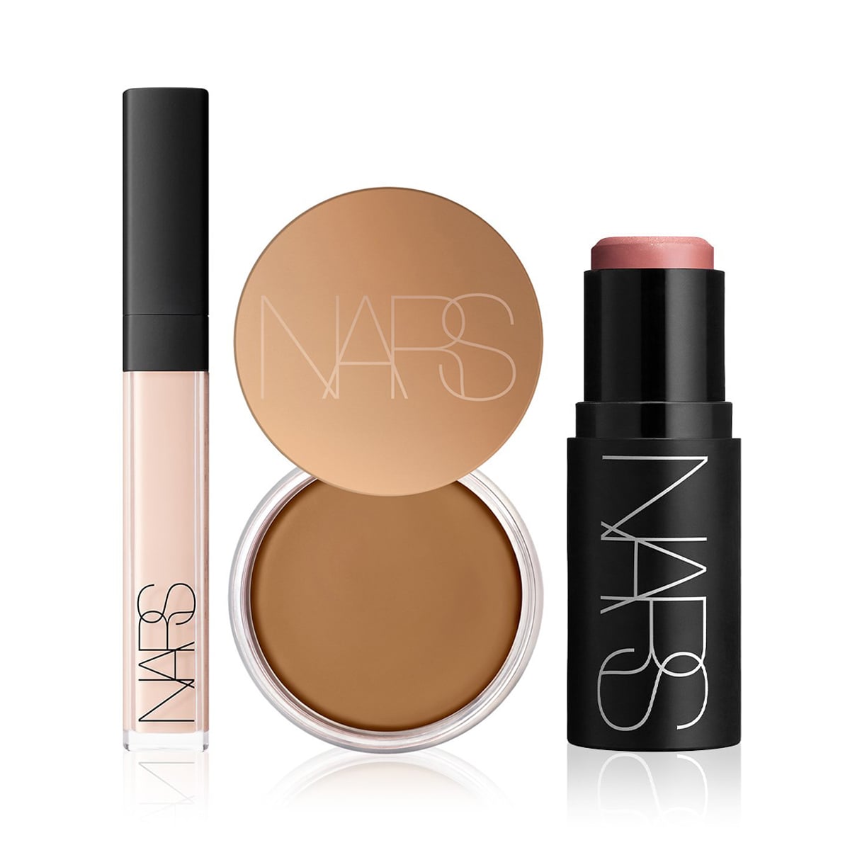 Çok Amaçlı Stik Allık & Kapatıcı & Krem Bronzer Seti