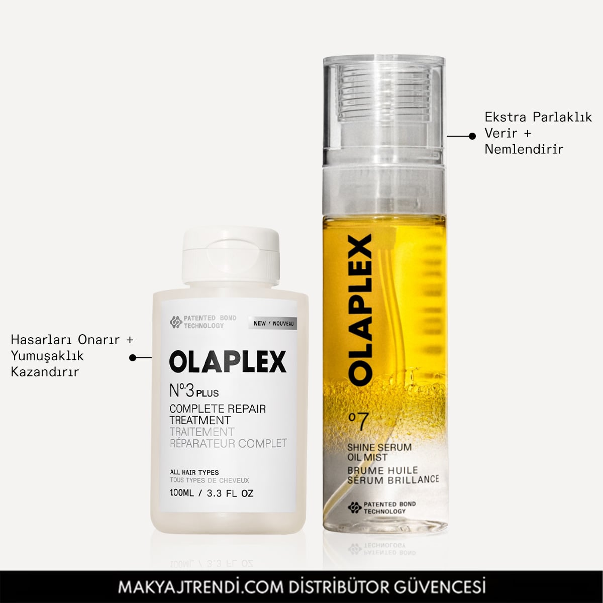 Anında Parlaklık ve Nem Veren 2si 1 Arada Onarıcı Serum Mist & Güçlendirilmiş Yoğun Onarıcı Bakım Seti