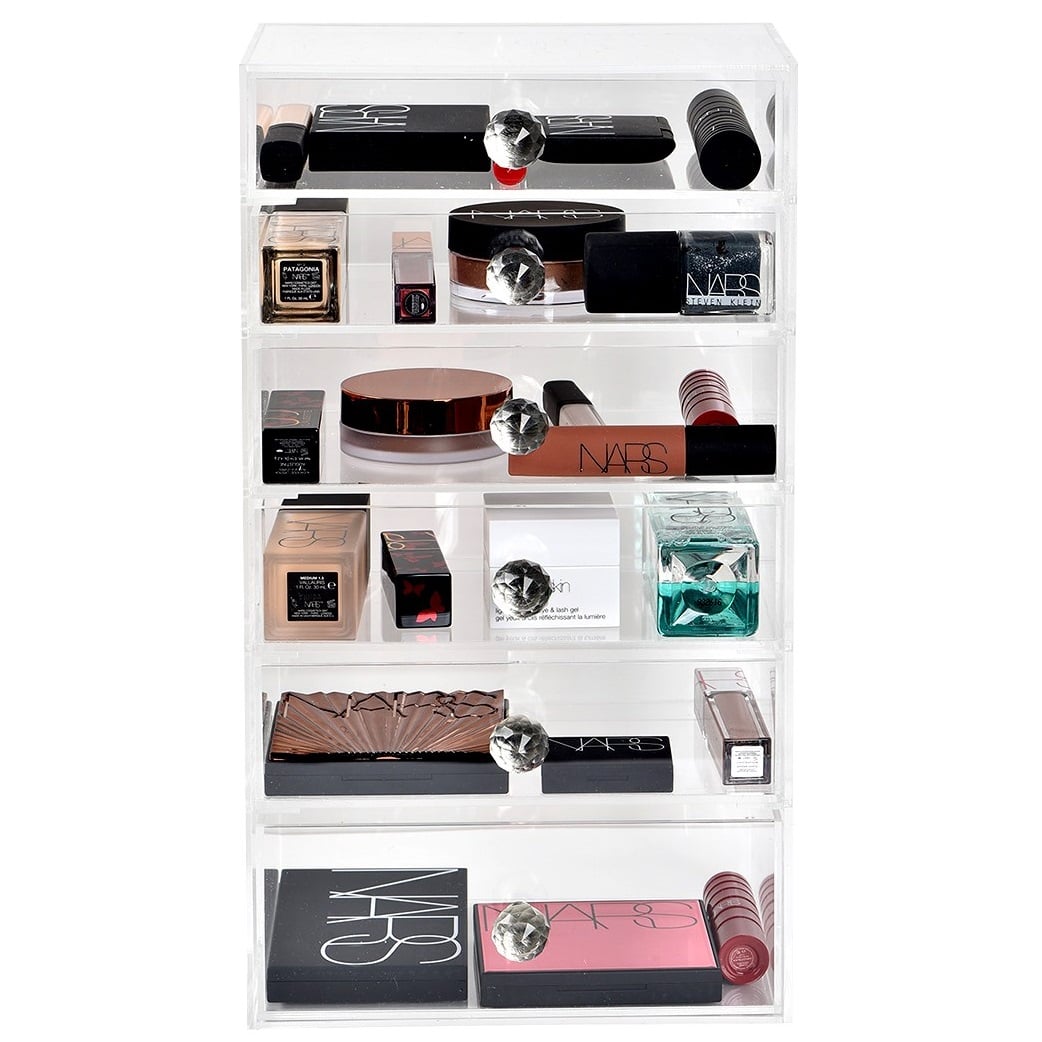 6 Katlı Pleksi Makyaj Organizeri