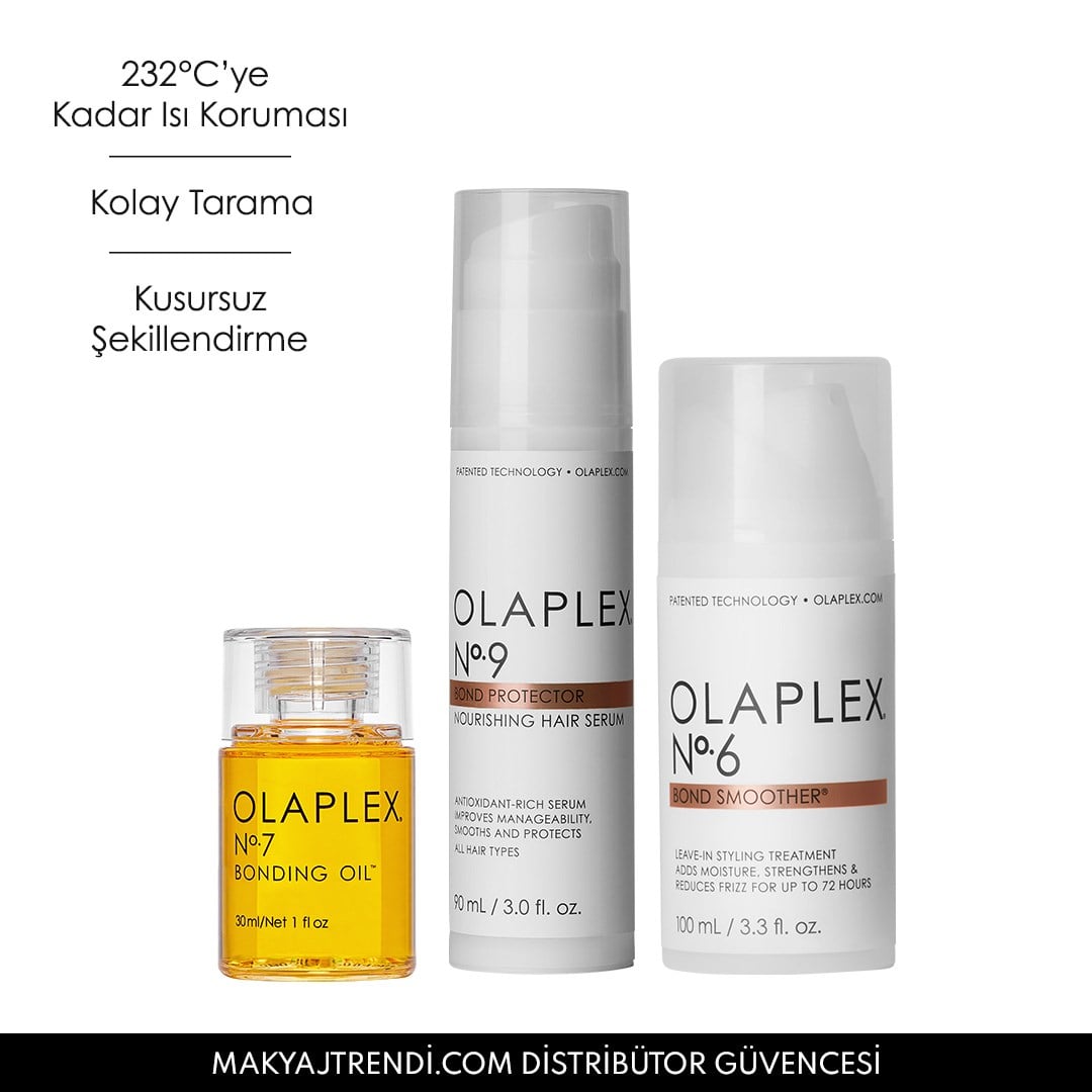 Elektriklenme Karşıtı Nemlendirici & Bağ Güçlendirici Üçlü Set