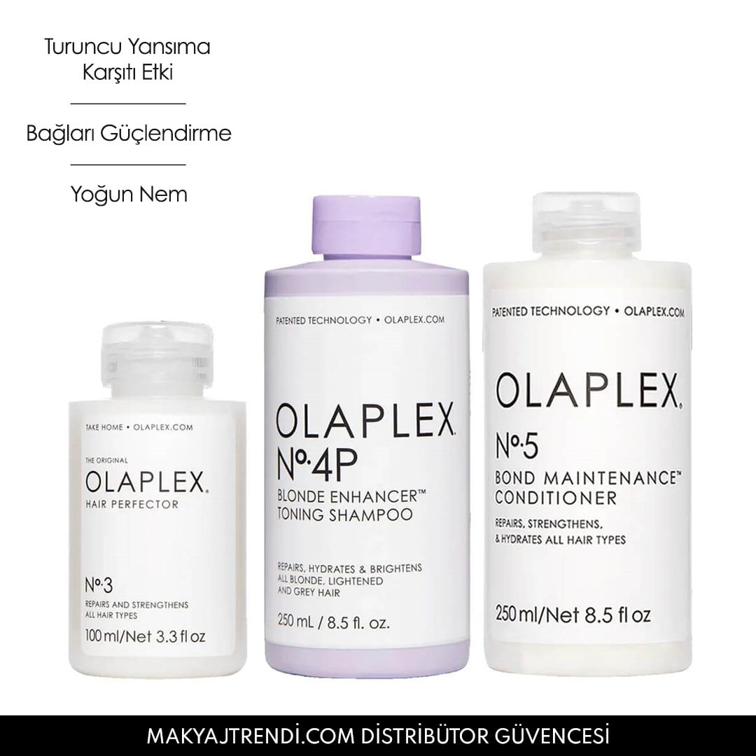 Sarı Saçların Rengini Koruyan & Bağ Güçlendiren Bakım Seti