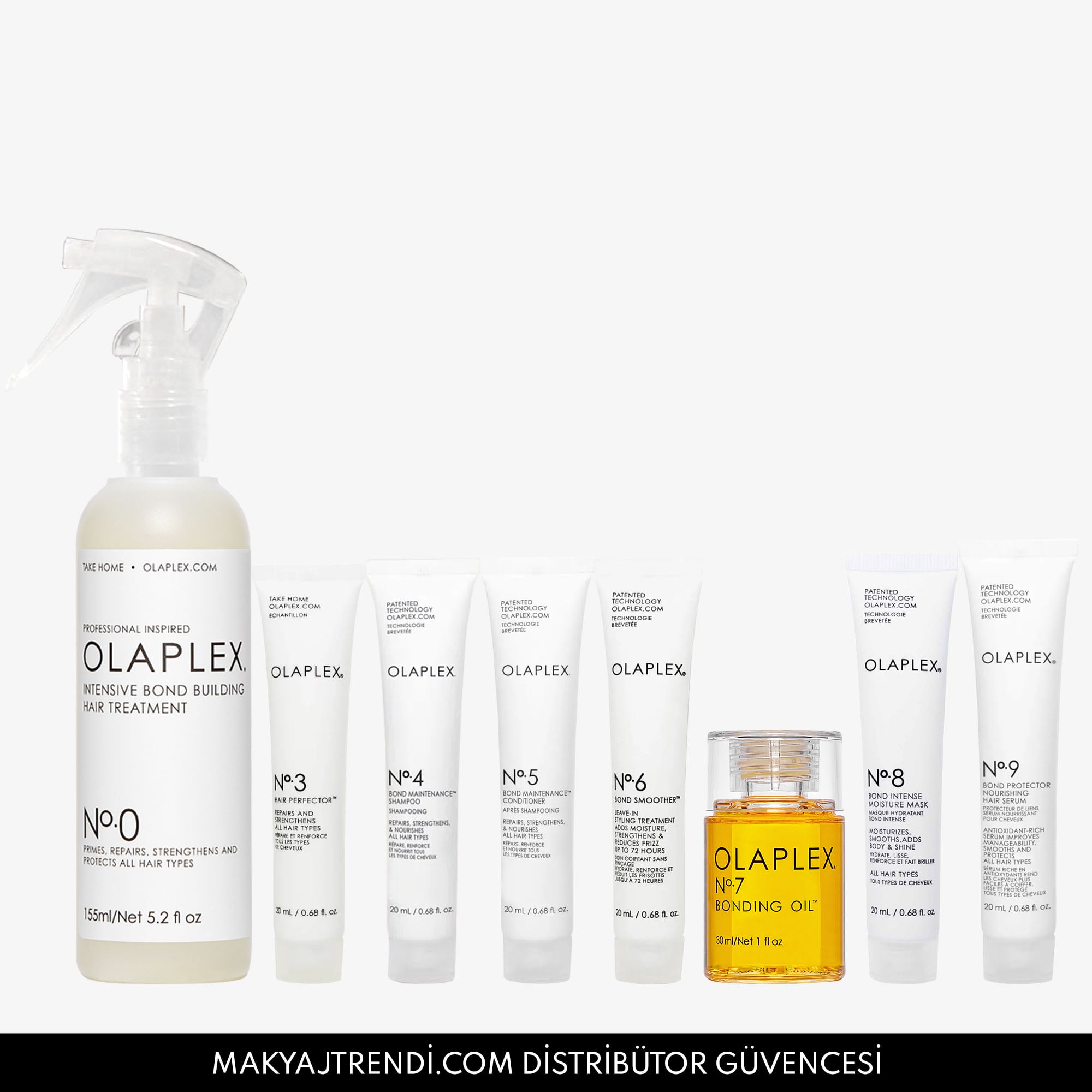 Bağ Güçlendiren & Saç Onarıcı Olaplex Tanışma Seti