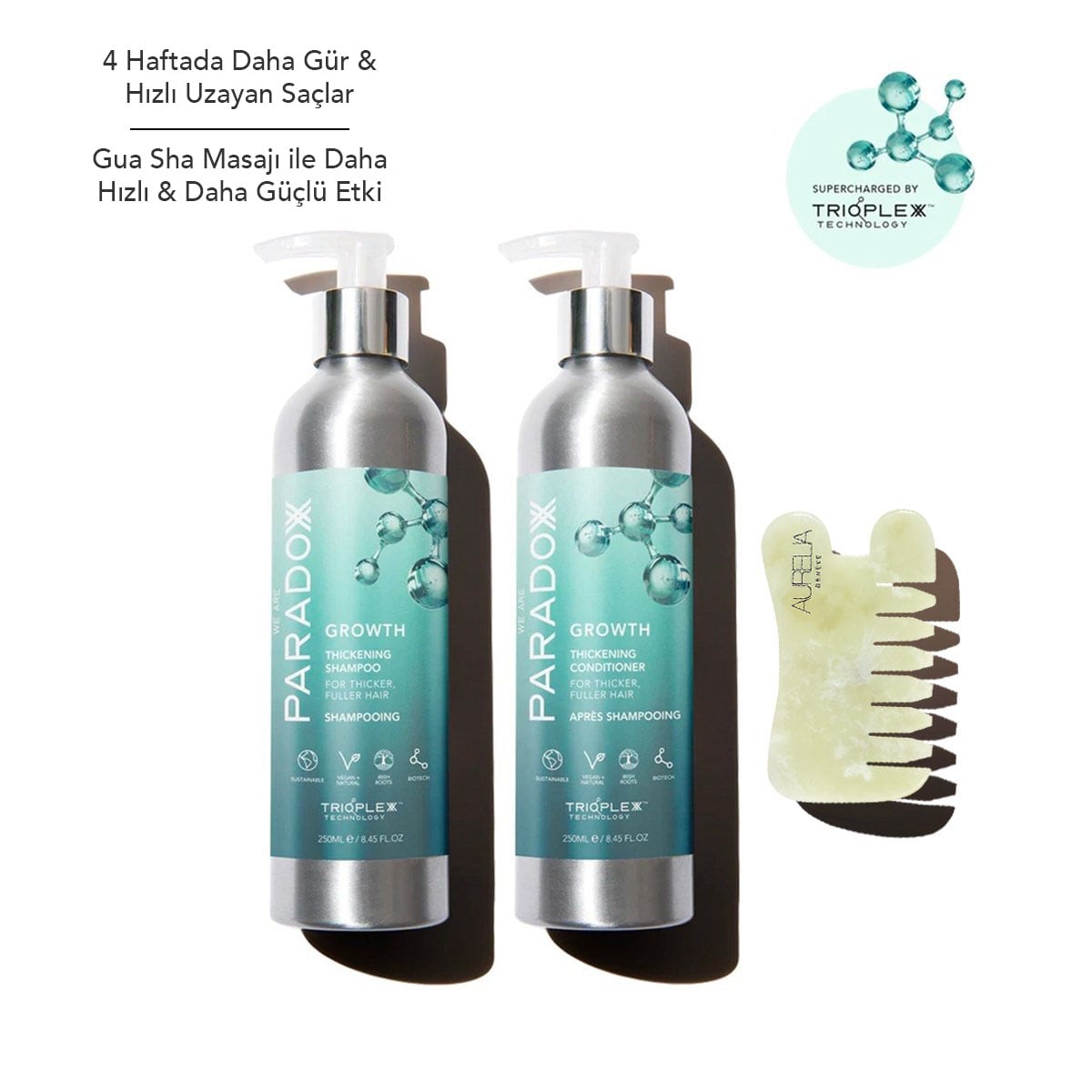 Saç Uzamasını Maksimum Seviyede Destekleyen Set