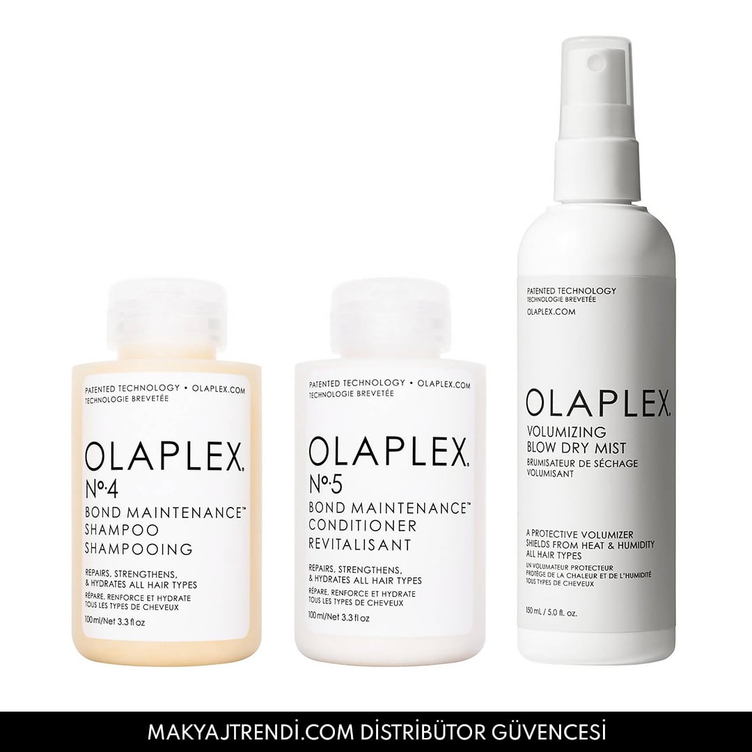 Bağ Güçlendiren & Saçları Temizleyen & Nemlendiren & Hacim Veren Üçlü Set