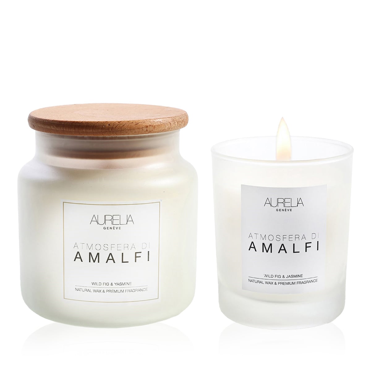 İncir ve Yasemin Kokulu İkili Mum Seti