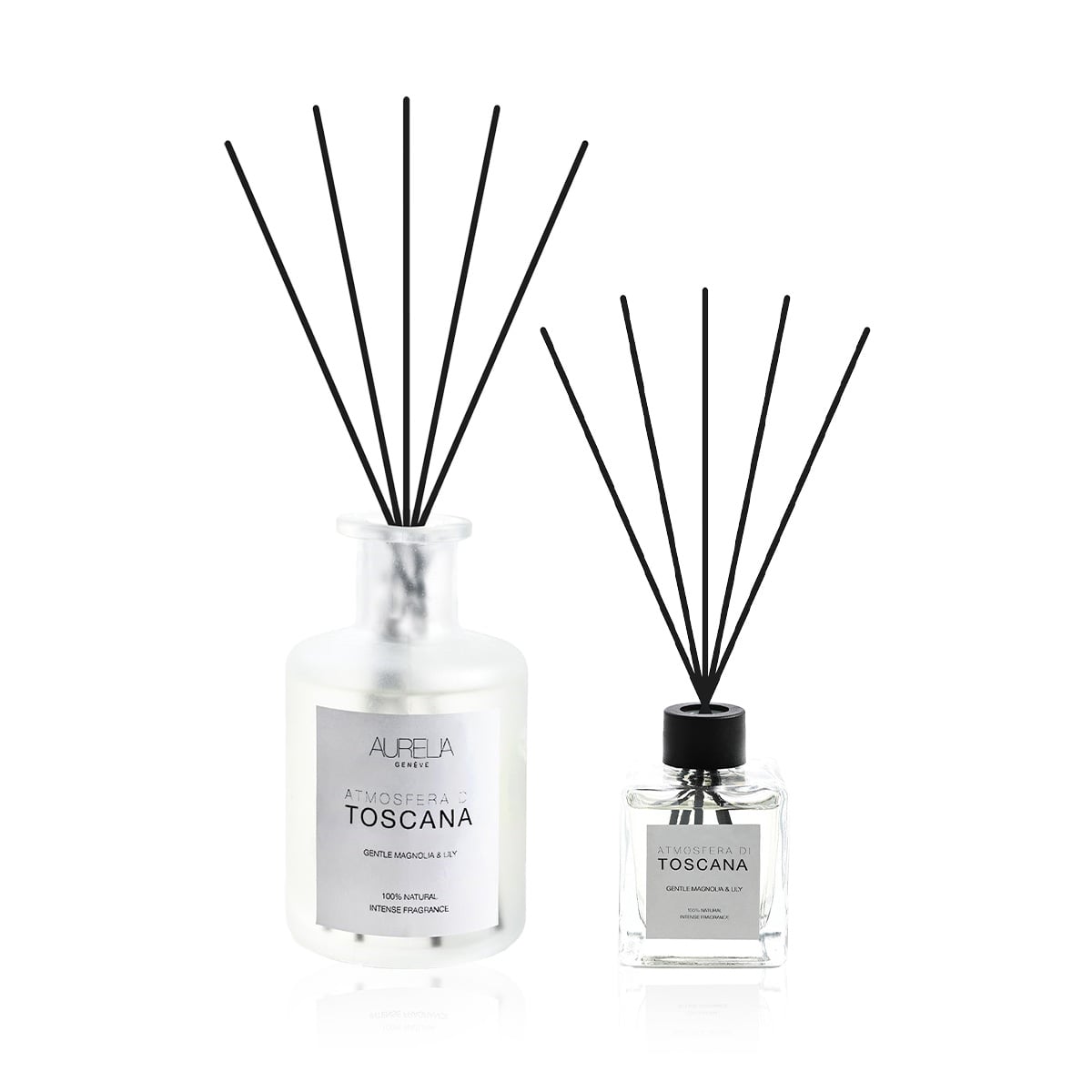 Manolya & Zambak Kokulu İkili Çubuklu Oda Kokusu Seti