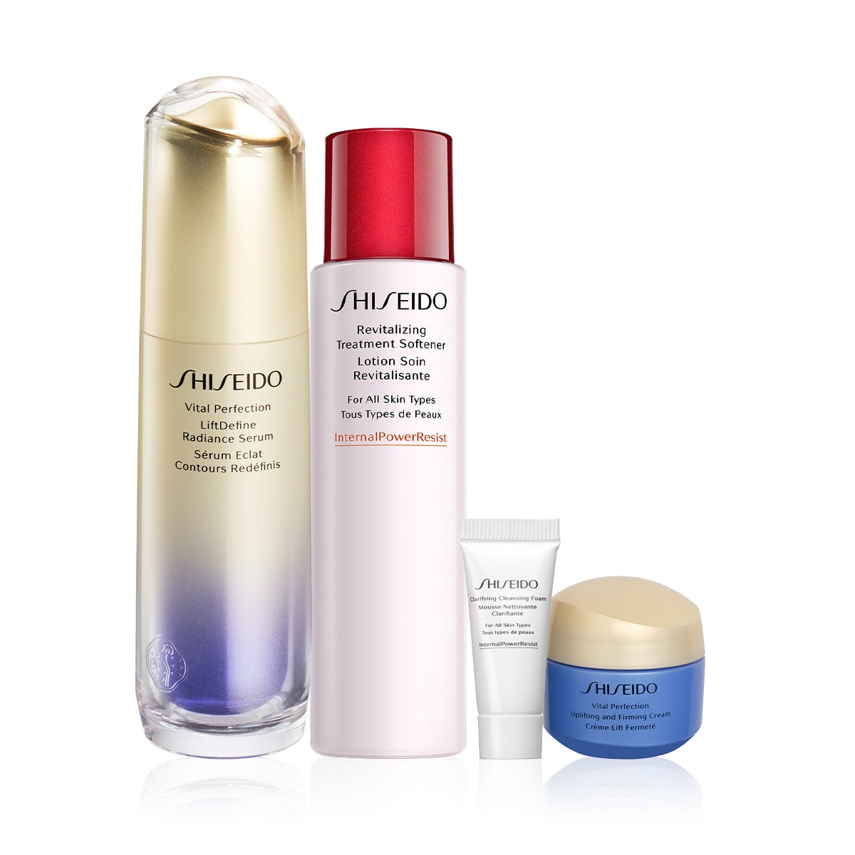 Cildi Temizleyen, Sıkılaştıran, Lifting Etkisi Sunan Bakım Seti