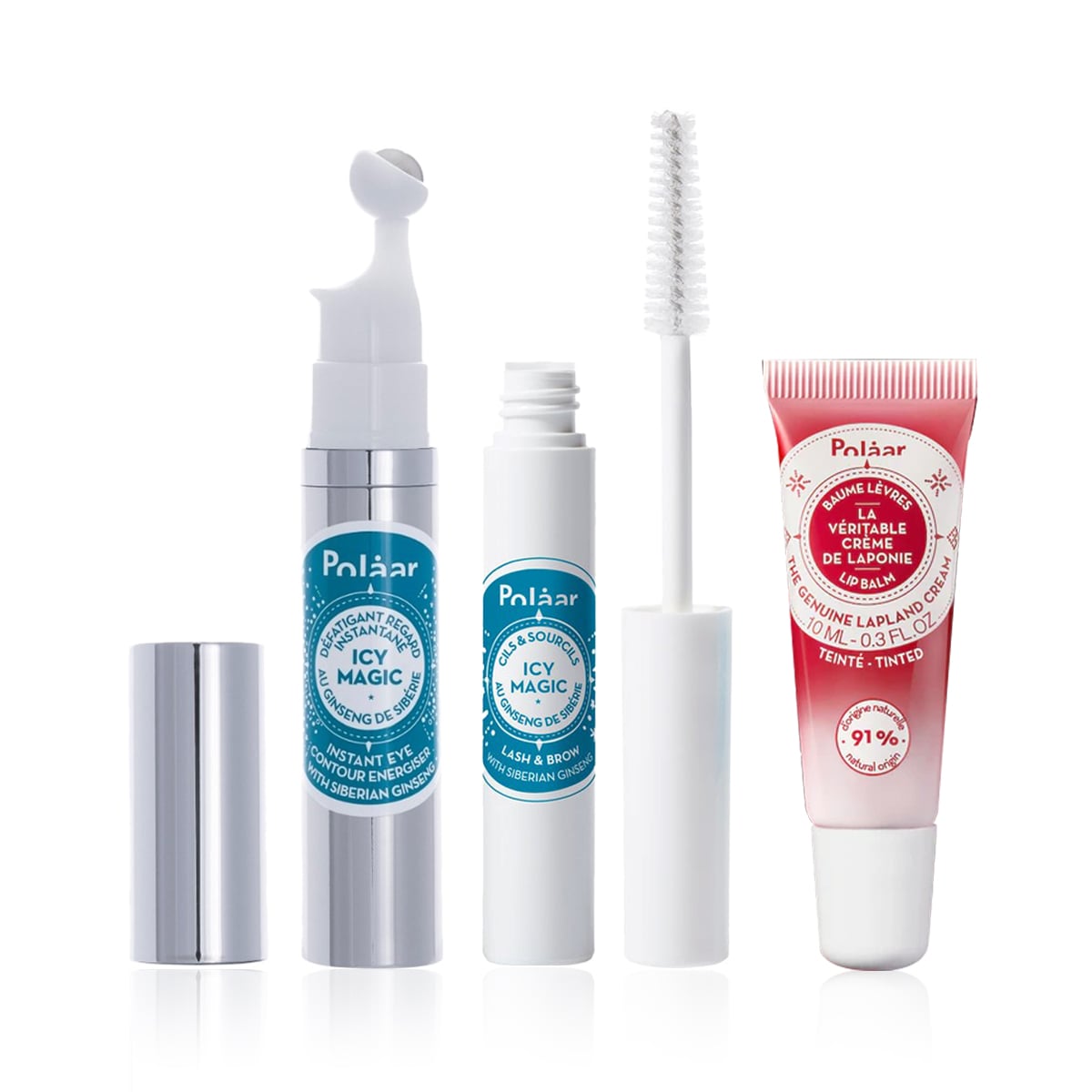 Göz Çevresine Bakım Yapan, Kaş-Kirpik Gürleştiren & Dudakları Nemlendiren Set