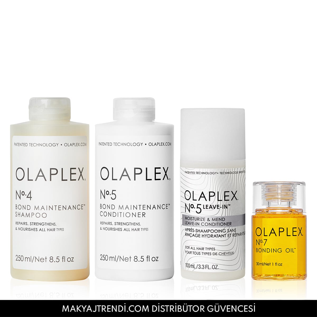 Bağ Güçlendiren, Saçı Nemlendiren & Parlaklaştıran Bakım Seti