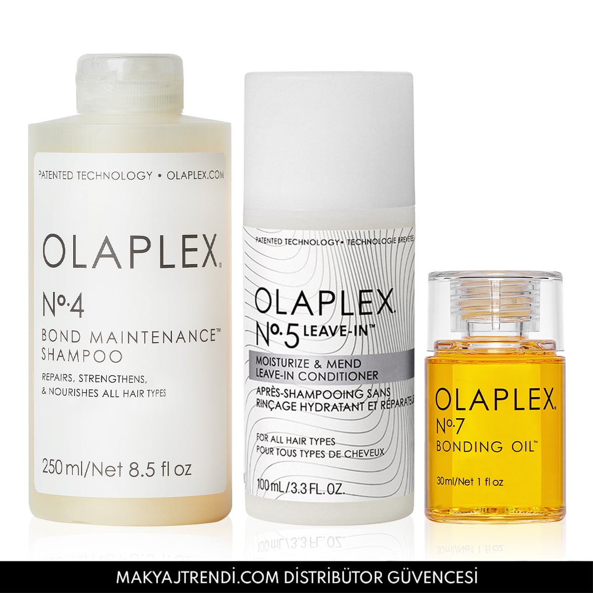 Bağ Güçlendirici & Kırık Onarıcı & Parlaklaştırıcı Bakım Seti