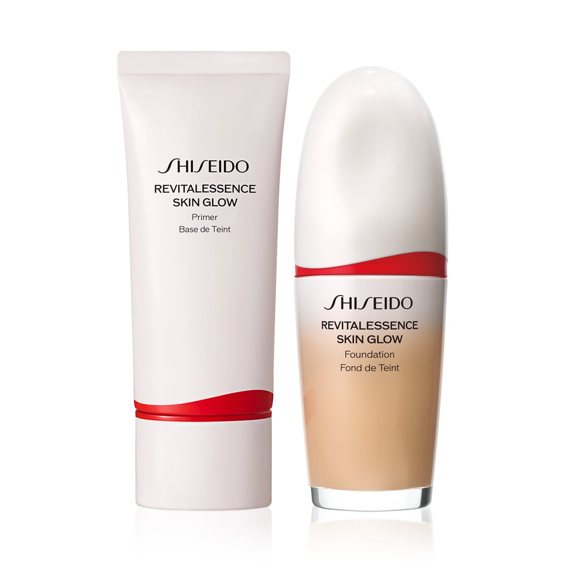 Cilde Bakım Yapan, Parlak Bitişli Fondöten & Primer Seti