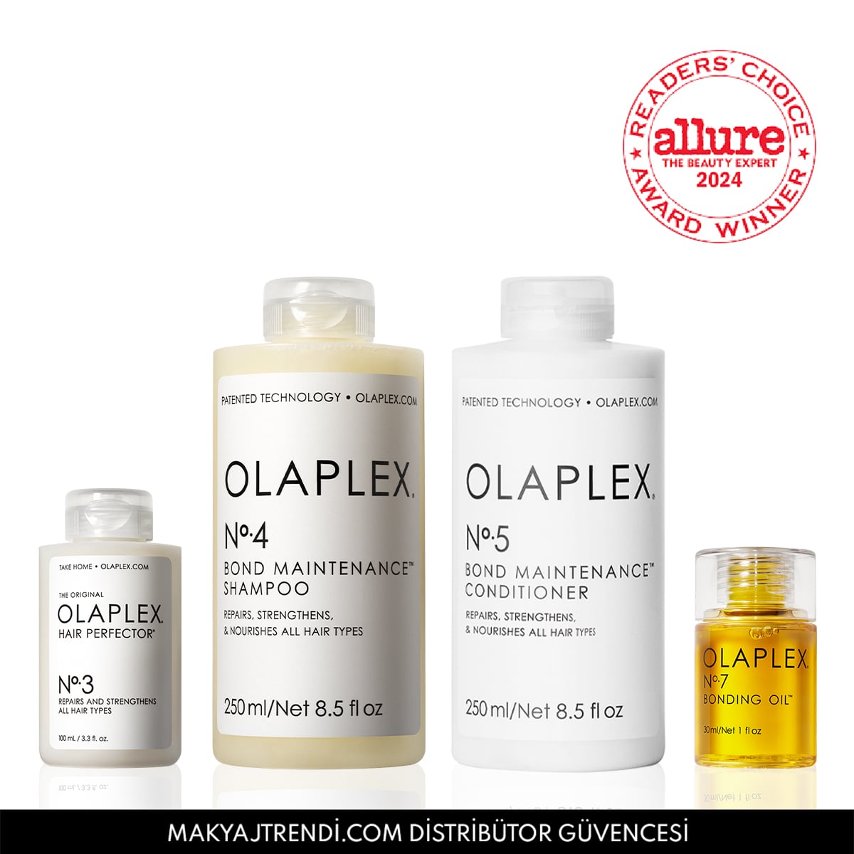 Bağ Güçlendirici, Onarıcı ve Parlaklık Artırıcı Saç Bakım Seti