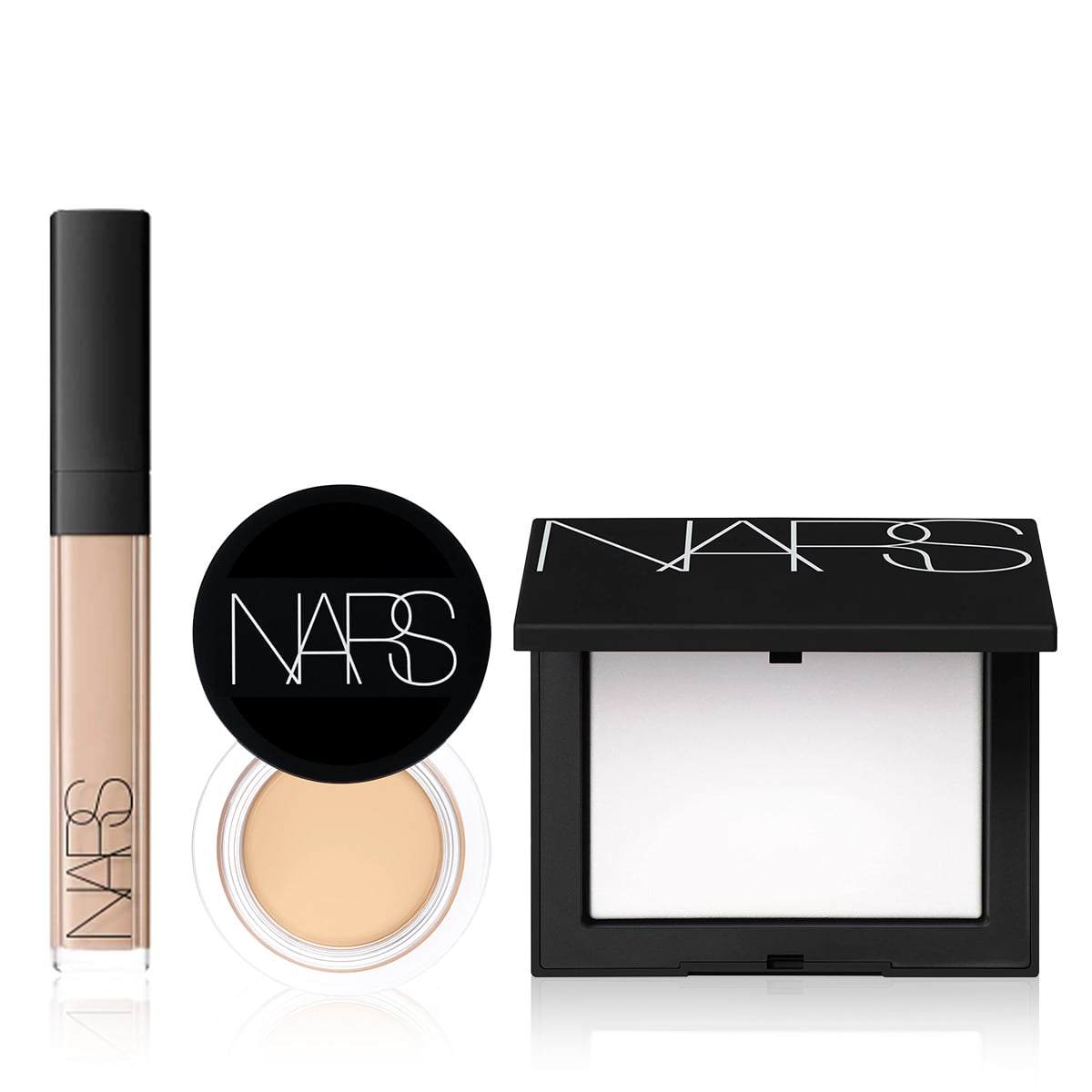 Cildi Kusursuzlaştıran Kapatıcı & Aydınlatıcı Etkili Transparan Sıkıştırılmış Pudra Seti