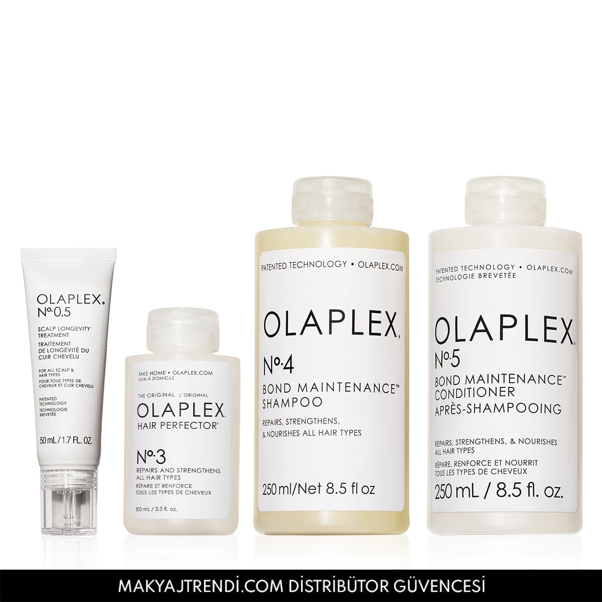 Saç Kusursuzlaştırıcı & Bağ Güçlendirici & Saç Derisini Güçlendirici Bakım Seti