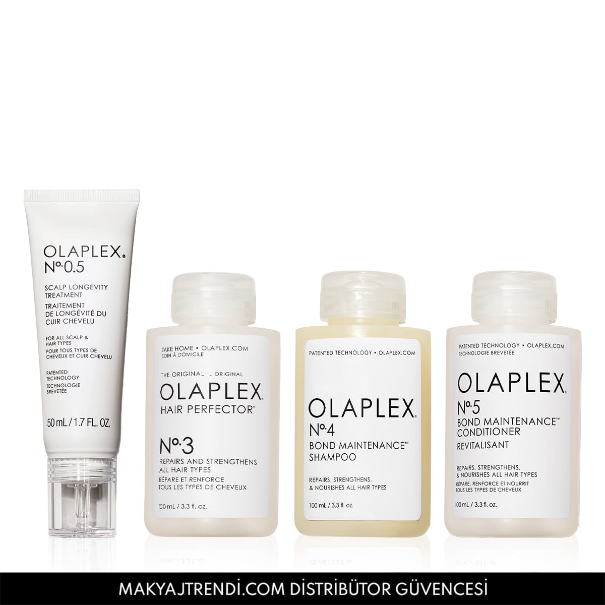 Saç Kusursuzlaştırıcı & Bağ Güçlendirici & Saç Derisini Güçlendirici Bakım Seti