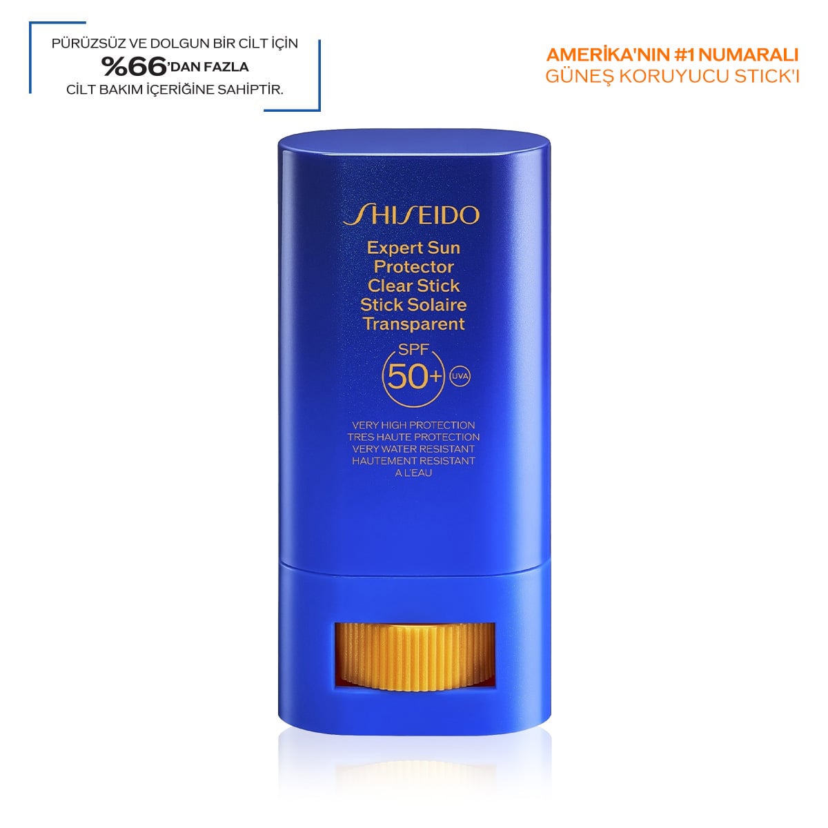 Yüksek Güneş Koruyuculu Şeffaf Stik - Yüz & Vücut (Yeni Formül)