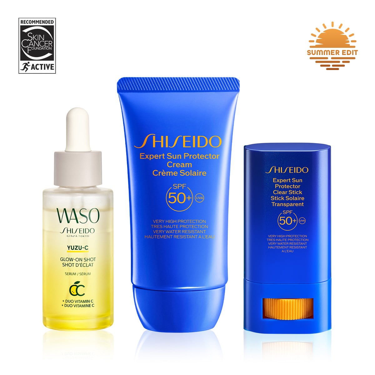 Cildi Güneşten Koruyan & C Vitaminli Işıltı Serumu İçeren Set