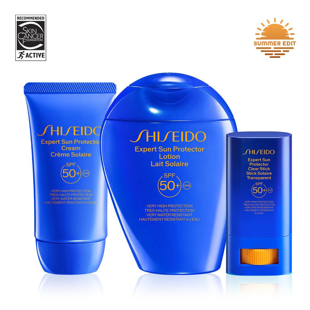 Yüzü & Vücudu Güneşe Karşı Etkili Şekilde Koruyan Üçlü Temel Bakım Seti