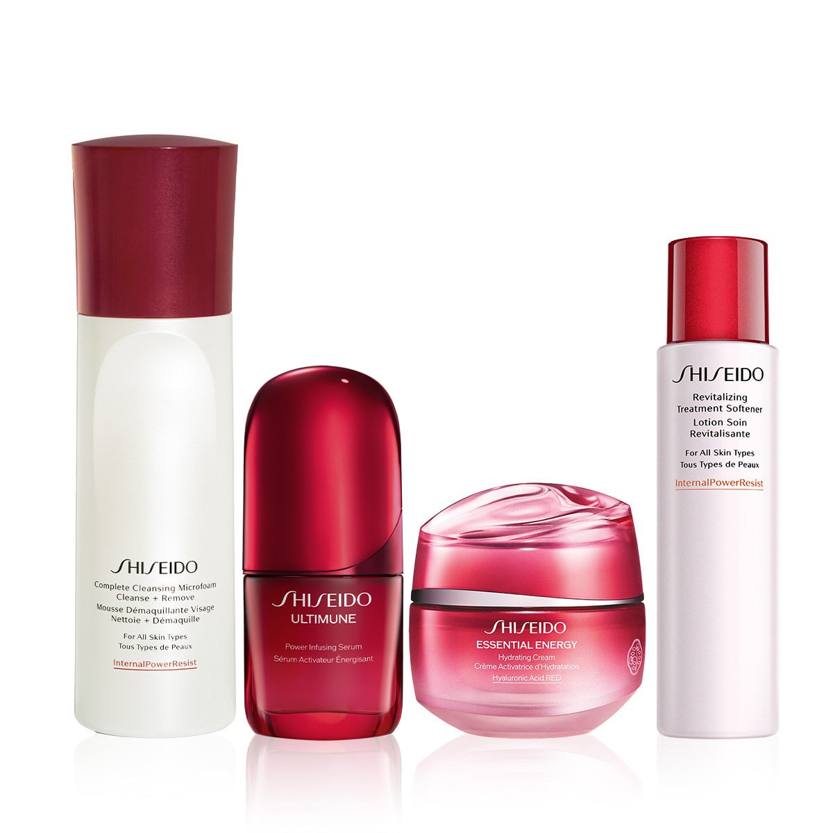 Cildi Temizleyen & Nemlendiren & Güçlendiren Temel Bakım Seti