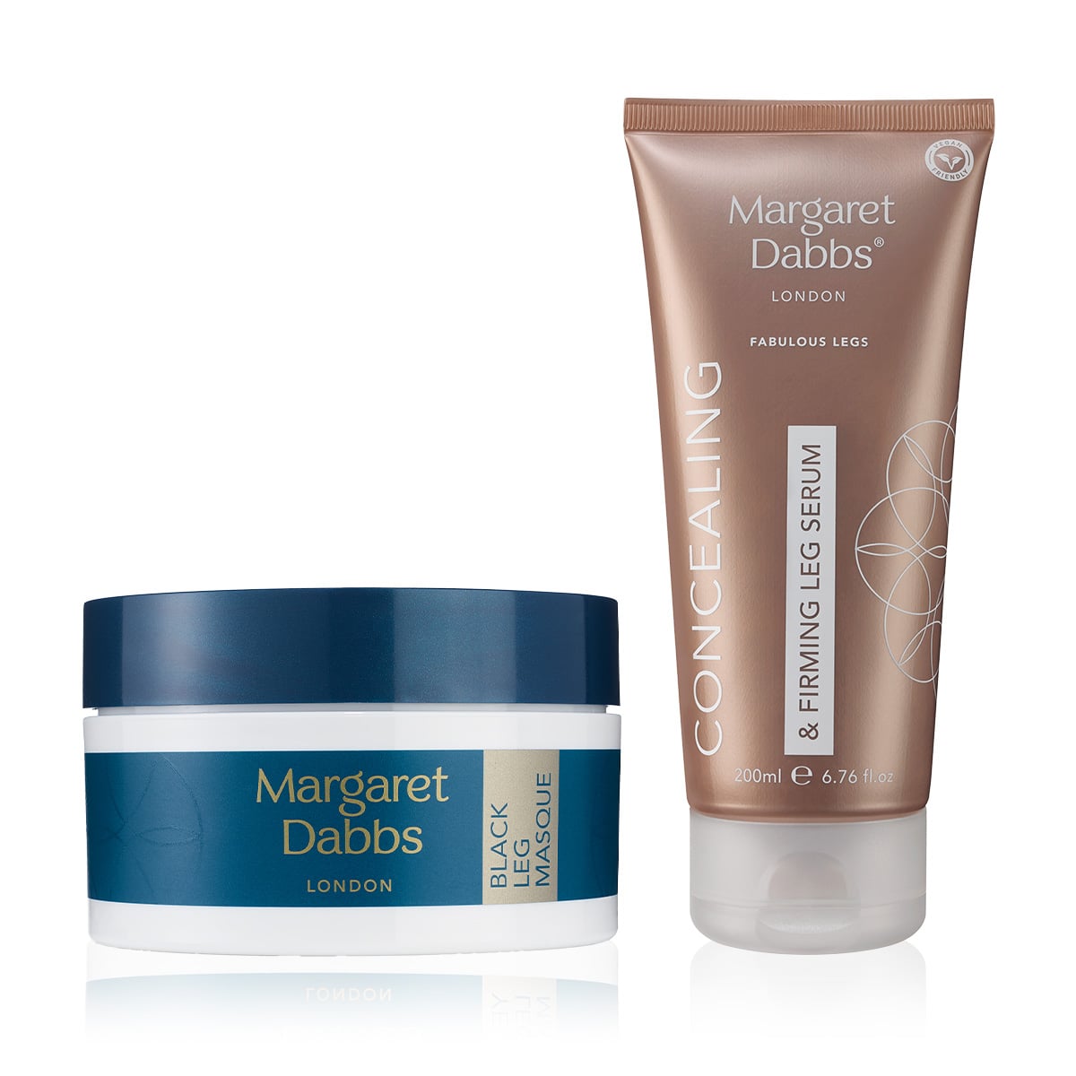 Kapatıcı Etkili Serum & Nemlendirici Etkili Bacak Maskesi Seti