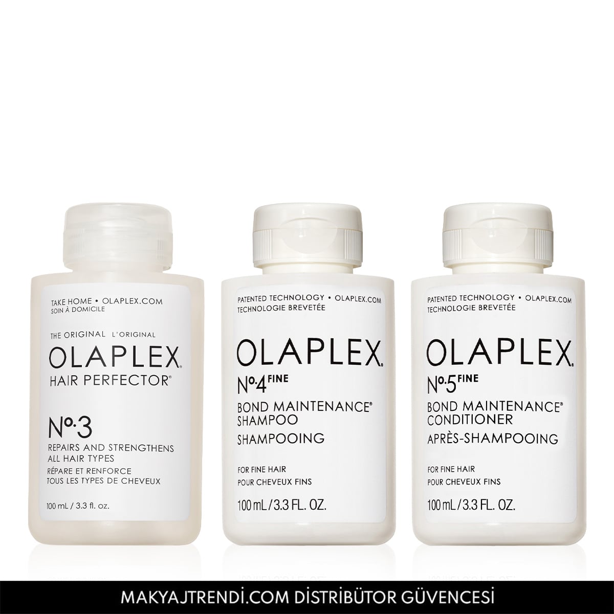 İnce Telli Saçlar İçin Seyahat Boy Saç Kusursuzlaştırıcı & Bağ Güçlendirici Şampuan ve Saç Kremi Seti