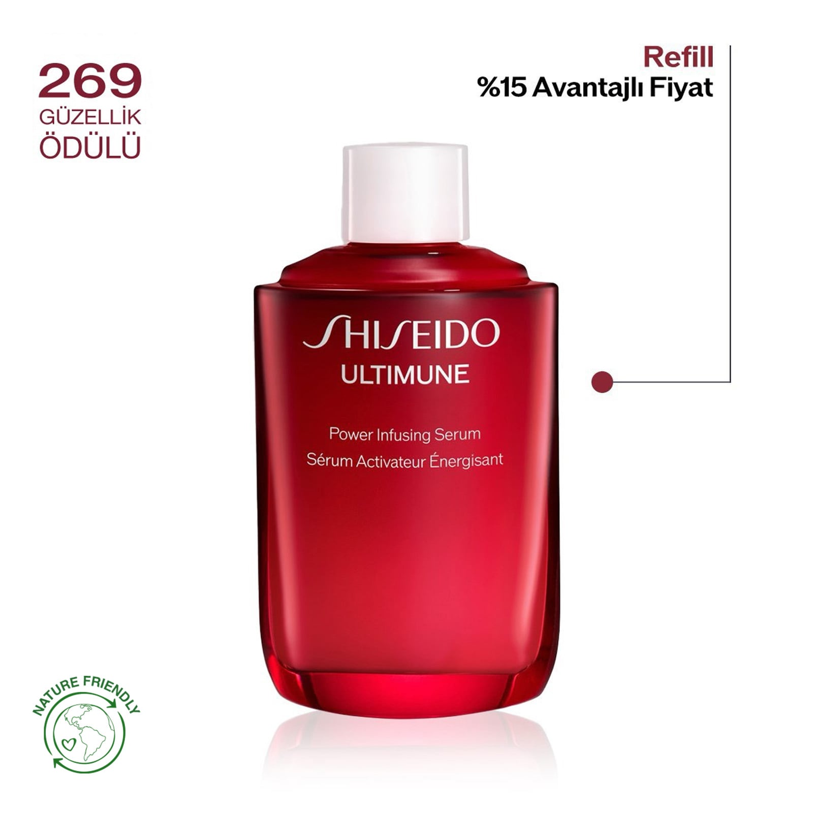 Yaşlanmayı Yavaşlatan & Cildin Savunmasını Güçlendiren Konsantre - REFİL & POMPASIZ