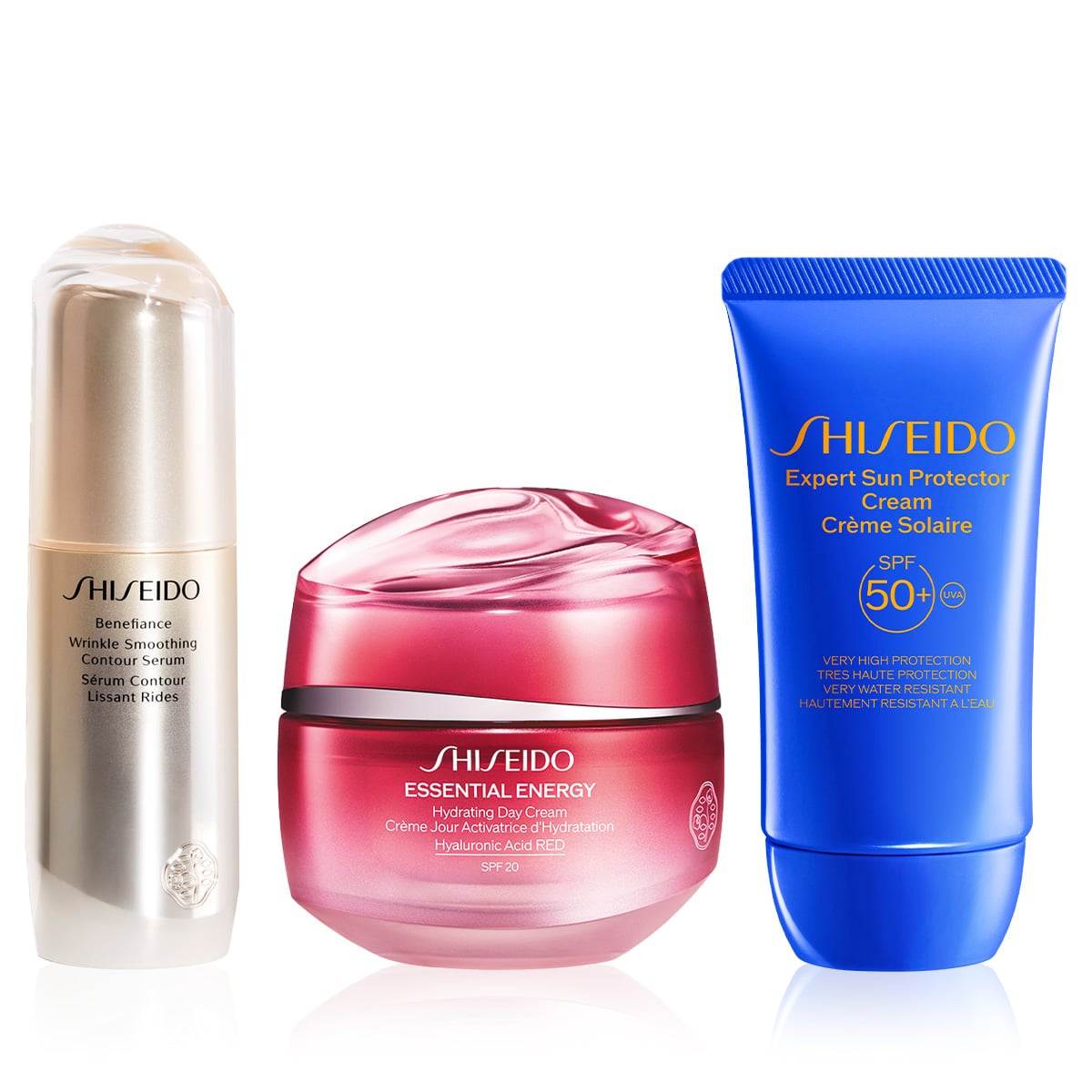 Retinol İçeren & Kırışıklık Karşıtı & Yoğun Nem Veren & Güneşten Koruyucu Cilt Bakım Seti