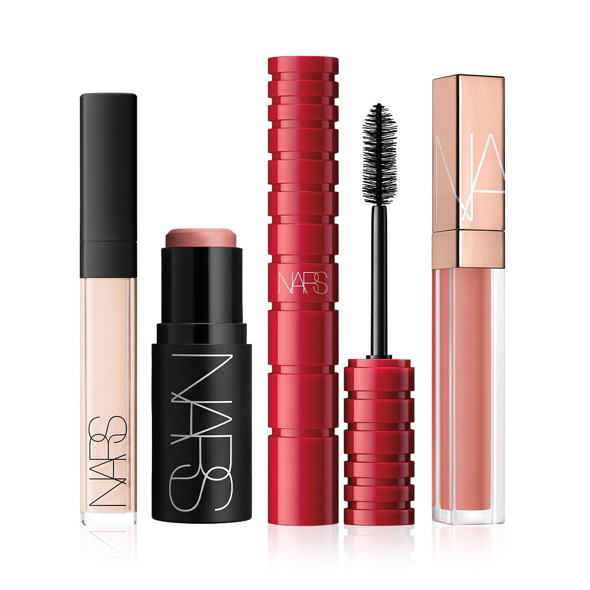 Kapatıcı, Çok Amaçlı Stik Allık & Hacim Veren Maskara & Lip Gloss Seti