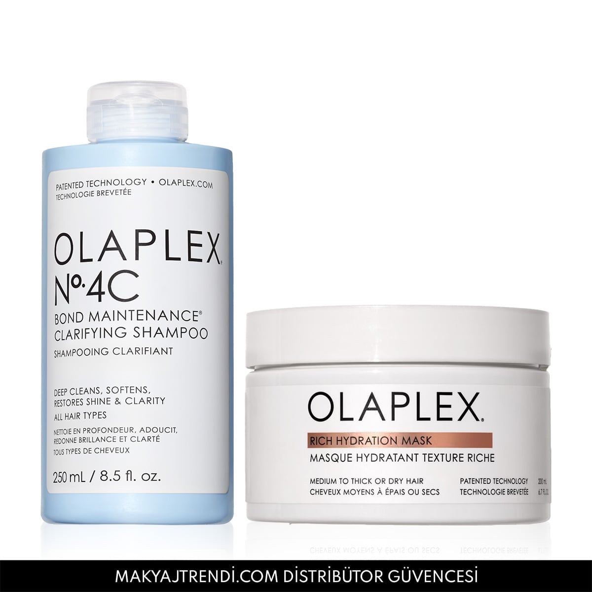 Derinlemesine Temizleyen Bağ Güçlendirici Şampuan & Yoğun Nemlendirici Maske Seti