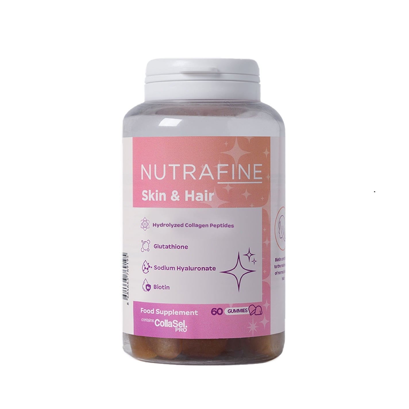 Sağlıklı Cilt & Saç İçin Çiğnenebilir Takviye Edici Gıda