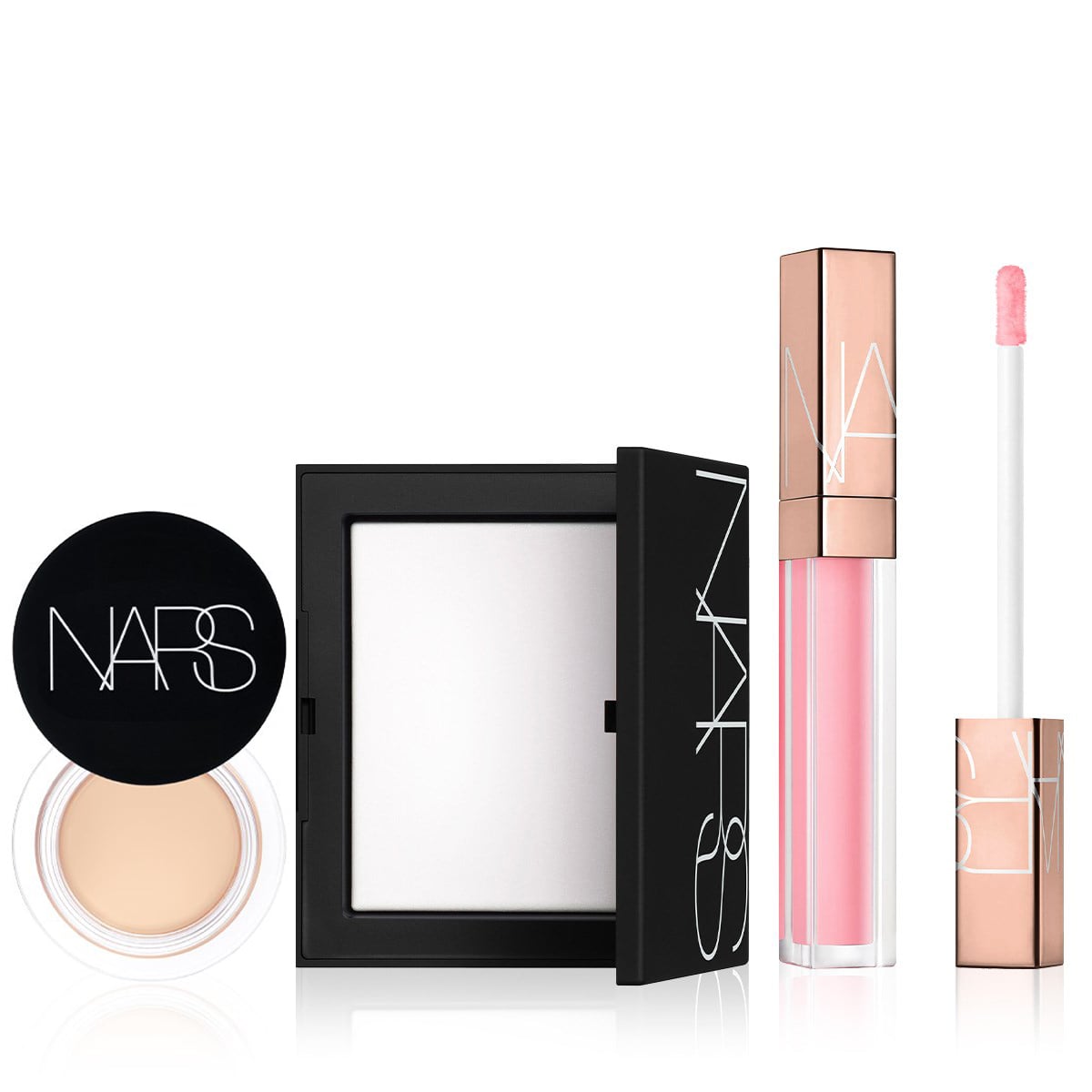 Cildi Kusursuzlaştıran Kapatıcı, Sabitleyici Pudra & Dolgun Görünüm Veren Parlatıcı Seti 