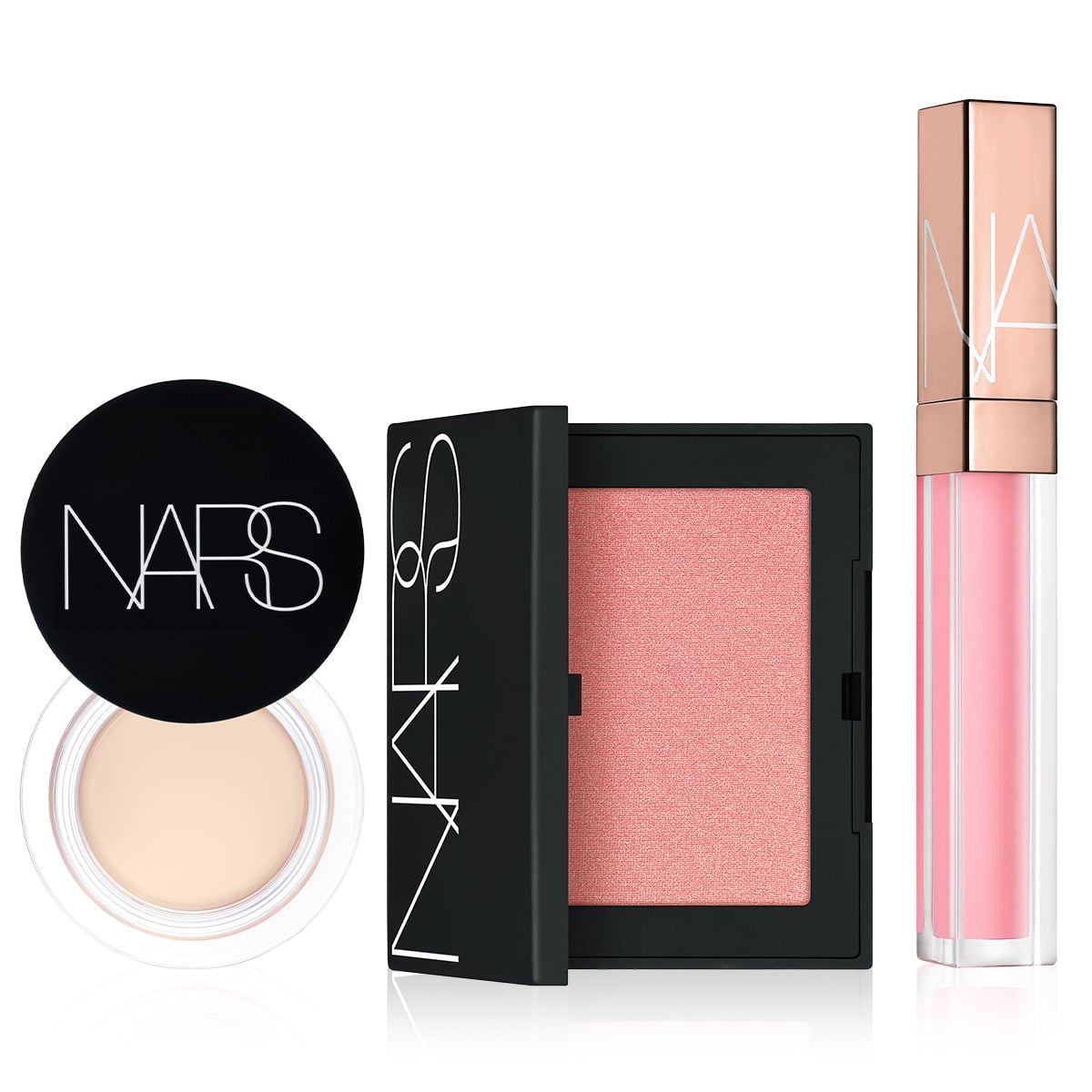 Silgi Kapatıcı, Toz Allık & Lip Gloss Seti