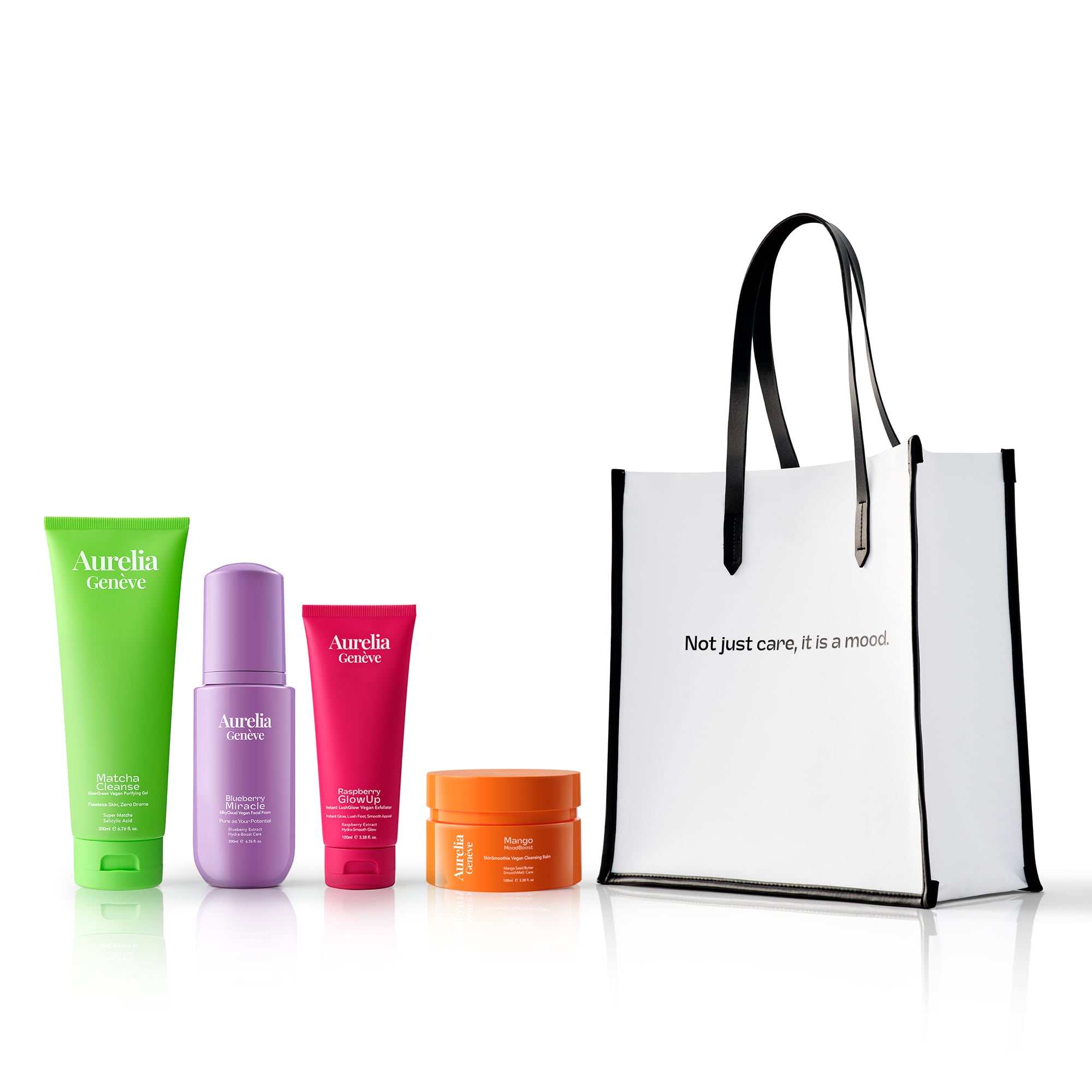 Temizleme Jeli ve Köpüğü, Peeling & Temizleme Balmı İçeren Komple Bakım Seti