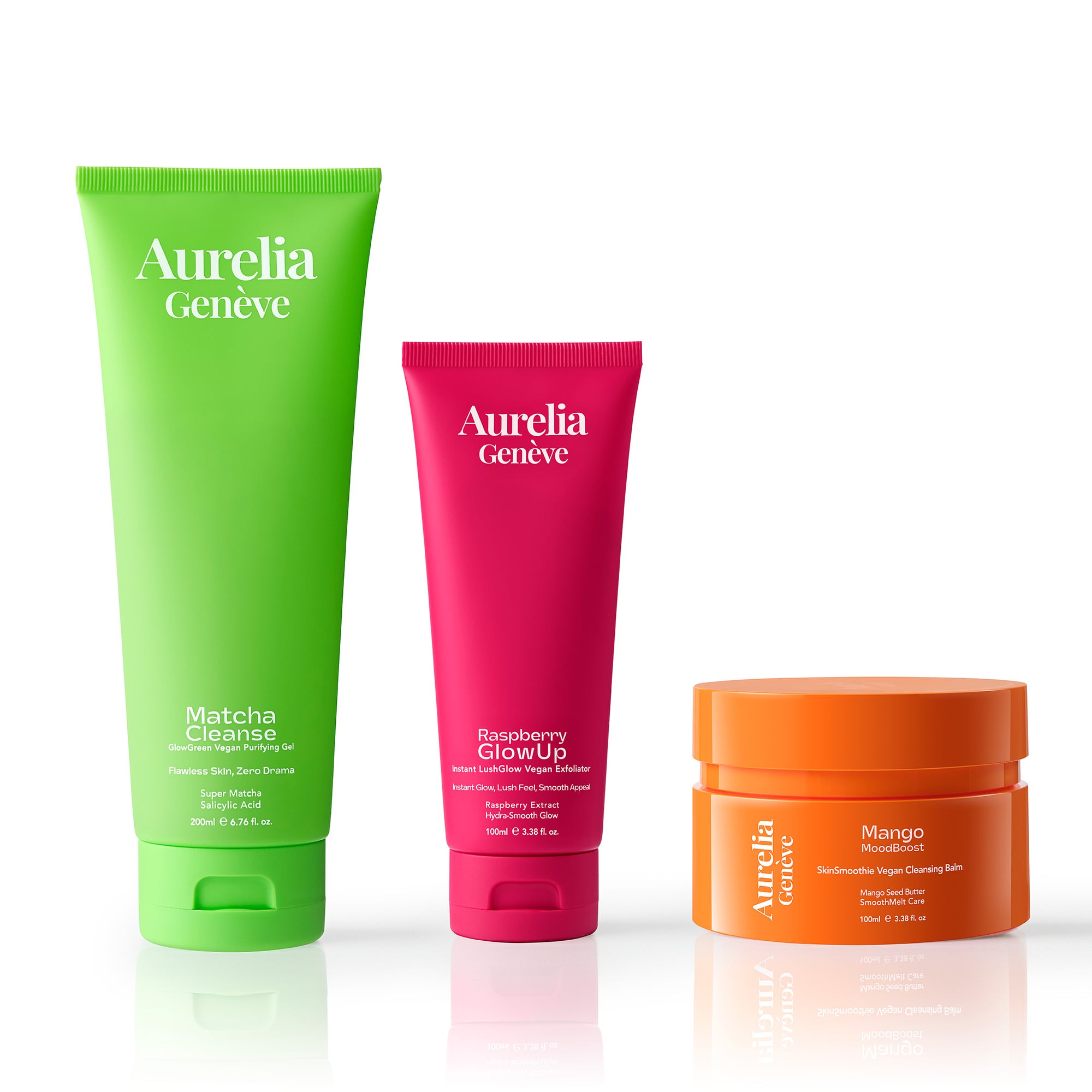 Makyaj Temizleme Balmı, Arındırıcı Yüz Temizleme Köpüğü & Işıltı Kazandıran Peeling Seti